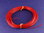 PVC Litze/Kabel 0,055mm² 10m Superdünn Rot Made in Germany